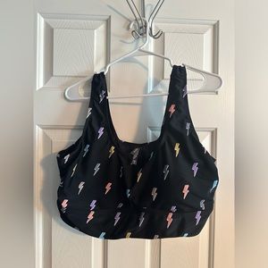 Torrid 3XL lightning bolt bikini top